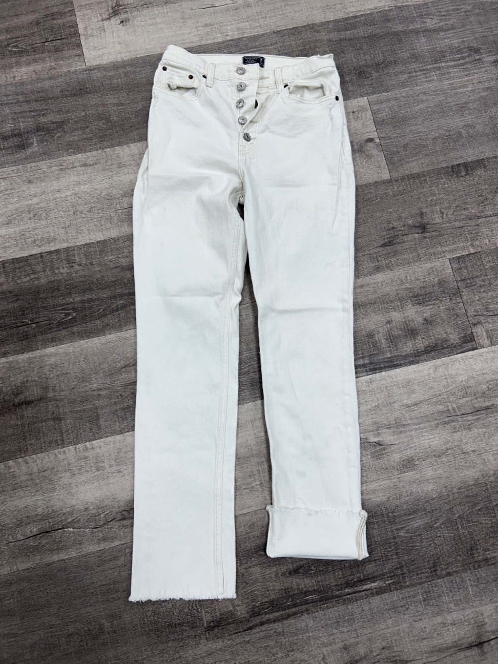 Abercrombie & Fitch White Jeans